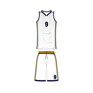 Uniformes de baloncesto reversibles para hombre, ropa de baloncesto personalizada por sublimación de poliéster, conjunto con nombre de equipo personalizado - Product Image 6