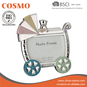 Xe Đẩy Con Đáng Yêu Khung Ảnh Men Trang Trí Bé Khung Ảnh Khung Ảnh Quà Tặng Khung - Product Image 2