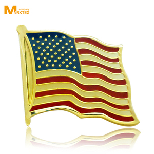 Insignia de la bandera nacional de fábrica, emblema de solapa - Product Image 3