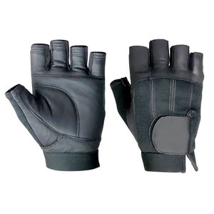 Gants de gymnastique en cuir unisexe de nouveau style avec poignet long pour l'entraînement sportif de fitness et l'haltérophilie - Product Image 2