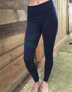 Wholesale <b>Equestrian</b> Jodhpur Breeches Tights Knee Grip Riding Pants with Silicone <b>Leggings</b> and Pocket Horse Riding Breeches - Product Image 1