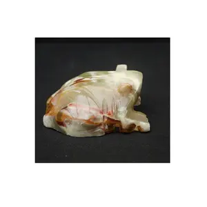 Good Quality Green Onyx Frog Figurines Available In Low Cost