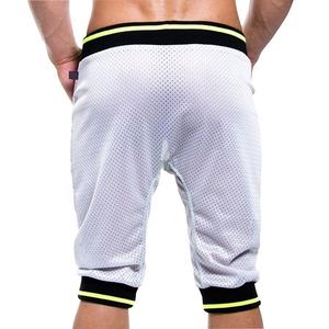 Pantalones cortos deportivos informales personalizados para hombre de nuevo diseño, pantalones cortos para correr de verano Unisex de secado rápido, pantalones cortos de gimnasio lisos de algodón 100% - Product Image 6
