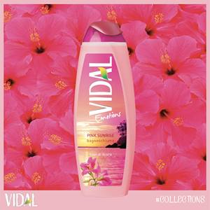 BATH FOAM VIDAL 500 ML EMOTIONS PINK SUNRISE - Product Image 5