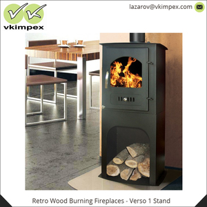 Design innovant 510x430x1100mm Combustible Solide Bois Cheminées Fabricant - Product Image 3