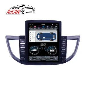 AUCAR 10.4 "Android 9.Car DVD Player GPS Navigasi Android Mobil Stereo Video Mobil Radio Audio Kepala Unit untuk Honda CRV 2013-2017