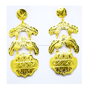 Juego de pendientes Dream New Light Weight de estilo europeo, de cobre puro y latón, con forma de mariposa, sin plomo ni cadmio. - Product Image 6