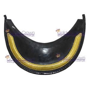 Casquette de pointe en barre d'or brodée à la main sur mesure de haute qualité - Product Image 1