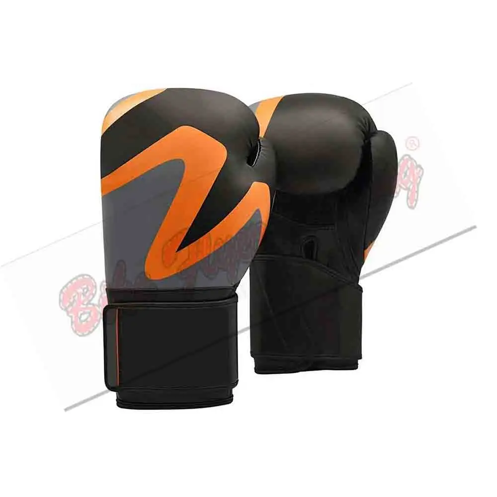 Gants de boxe en pu pour hommes, logo personnalisé,, Muay Thai