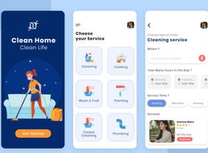 Ứng Dụng Đặt Phòng Dịch Vụ Vệ Sinh Hàng Đầu | Ứng Dụng Đặt Phòng Trên Thiết Bị Di Động/IOS - Product Image 3