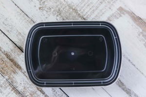 High Quality Premium Black <b>Plastic</b> Fast <b>Food</b> <b>Container</b> With Air Tight Lid Ready to Export From Vietnam - Product Image 3