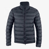 Blouson matelassé pour homme, col montant, fermeture éclair, décontracté, léger, écologique, grande taille, hiver, imperméable, coupe-vent, respirant