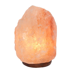 Lámpara de Sal del Himalaya Rosa con Base de Madera Tallada, Tema Personalizado, Cristal Natural, Bombilla de 15W con Interruptor Regulador de Intensidad, Venta al por Mayor IMPEX - Product Image 3