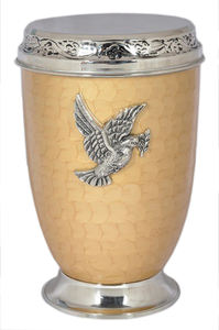 Urna Funeraria de Latón Estilo Europeo para Adultos, Personalizable, con Función de Almacenamiento para Cenizas Humanas - Product Image 3