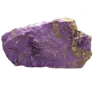深色天然磷铁矿紫色粗宝石厂家批发