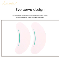 Coussinets en mousse personnalisés, pour les yeux, Extension de cils, tampons OEM, micro, vente en gros, pièces