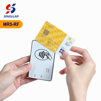 Lecteurs de cartes de contrôle d'accès USB Android MR5SE BT 4.0 LE avec décodeurs NFC pour solutions de point de vente (PDV) et adaptateur SIM ISO14443 Type A