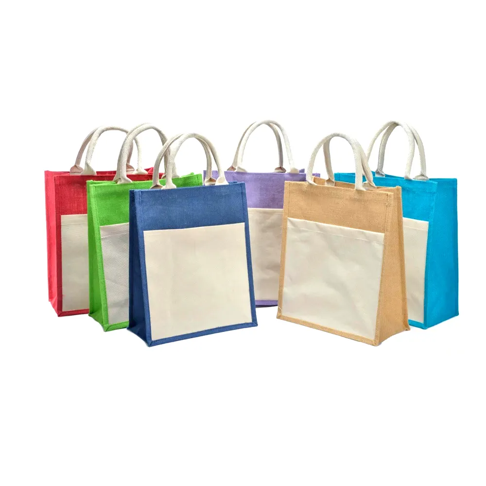 Bangladesh Manufacturer Plain Large Shopping Tote Jute Bag cheap price
