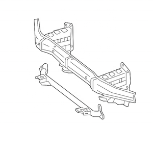 Barre de choc avant pour <span class=keywords><strong>Mercedes</strong></span> Benz M classe M166 1666204701, pare-choc avant, OEM <span class=keywords><strong>2012</strong></span>, 2 pièces - Product Image 4