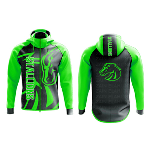 เสื้อสเวตเตอร์ผ้ามีฮู้ดทีมกีฬาผู้ชายสั่งพิมพ์ซับลิเมชัน3D สินค้าใหม่ - Product Image 2