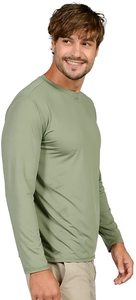 Camisas de pesca de poliéster UV para exteriores de diseño personalizado de alta calidad, logotipo transpirable e impreso digitalmente - Product Image 6