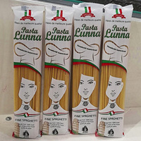 Pasta Spaghetti Lunna Gandum Keras 200gr Kualitas Tinggi Protein Tinggi 13% Kemasan Khusus Asal Mesir Harga Terbaik