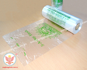 Bolsas de plástico transparente de alta calidad, embalaje ecológico con impresión de logotipo personalizado para supermercado - Product Image 1