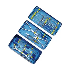 Conjunto de sistema de parafuso da coluna pedicle