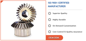 Engranaje cónico espiral de dirección de mano izquierda, alta durabilidad, precio fiable, compra al precio más bajo - Product Image 2