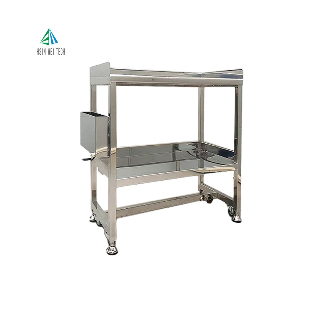 Custom Storage Capacity Stainless Steel Work Table