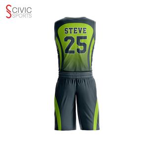 Short de maillot de basket-ball pour hommes de haute qualité conçu sur mesure été Cool respirant broderie ample usine directe grande taille - Product Image 3