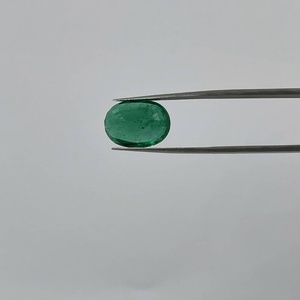 พรีเมี่ยมเกรดคุณภาพดีธรรมชาติแซมเบียวงรีตัด 8.09 กะรัตมรกตสําหรับเครื่องประดับและทําแหวน - Product Image 6