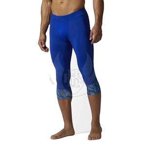 2020 nouveaux collants de compression pour hommes de conception personnalisée pantalons à motif solide de sublimation de haute qualité - Product Image 1