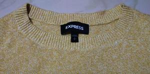 เสื้อผ้าแฟชั่นแบรนด์ดัง ของเหลือจากการผลิต เสื้อสเวตเตอร์แขนยาวทรงเข้ารูปสำหรับผู้หญิง คอกลม สวมใส่สบายๆ - Product Image 3