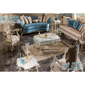 Wooden <b>Carved</b> Living Room Furniture for <b>Sale</b> Classical 8 Seater Living Room Furniture Set Teak <b>Wood</b> <b>Carved</b> Living Room Furniture - Product Image 1