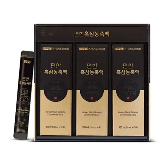 Korean Nutritional Black Ginseng Extract Mild Easy Made In Korea