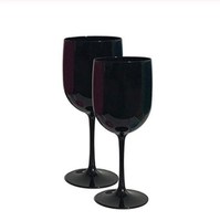 Verres à vin en plastique rose vif verre à vin champagne Cuisine Flûtes 480ml