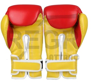 Guantes de boxeo personalizados, 14oz, 16oz, Kick Muay Thai, Yiwu, cuero personalizado, OEM, EVA, Material de peso de Color, origen Mass, venta al por mayor - Product Image 1