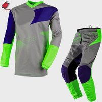 Ensemble d'équipement de course, pour vélo, vtt et quad, maillot, pantalon et combinaison, Combo, pour Motocross,