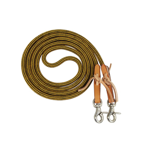 Rênes de cheval de course de haute qualité dernière conception d'équitation équestre réglable directement du fournisseur indien-caractéristique durable - Product Image 1