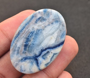 Scheelite Cabochon High Quality Turkish Blue Scheelite Gemstone Cabochon Top Quality Blue Rhodochrosite Gemstone Lapis Lace - Product Image 6