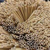 Pailles à boire en bambou écologiques avec logo personnalisé, fabriquées à la main au Vietnam pour les voyages, pailles à boisson en bambou naturel