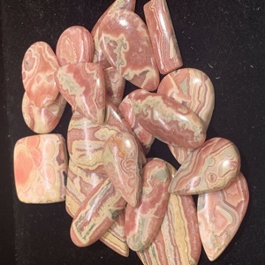 Factory Price Wholesale AAAAA Quality IGI Certified Pink Natural Loose Rhodochrosite for Jewelry Making Customizable Sizes - Product Image 2