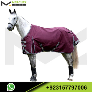 थोक घोड़े चादरें कस्टम लोगो हैवीवेट मतदान गलीचा हार्स पूर्ण गर्दन कॉम्बो के लिए सांस निविड़ अंधकार कंबल सर्दियों - Product Image 5