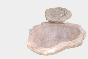 KNT Vente en gros d'ornements de jardin en fibre de verre artificielle incassable moulée à la main aspect pierre d'angle poisson Lotus pour l'eau de l'étang - Product Image 5