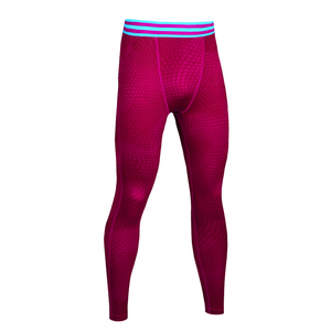 Leggings de fitness pour femmes, haute qualité, taille personnalisée, respirants, sans couture, polyester/spandex, service OEM, style compression pour adultes - Product Image 5