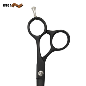 Ciseaux de coiffure professionnels Eversharp Everguard à bord convexe, manche court, pour droitiers, avec repose-doigts - Product Image 3