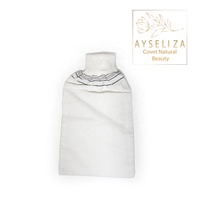 Gants de Hammam en Viscose et Polyester de Qualité Supérieure, Brodés au Point de Croix, Écologiques, Exfoliants pour le Corps, 18*25cm, Vente en Gros