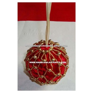 Handmade Unique Hanging Christmas Ball - Product Image 1