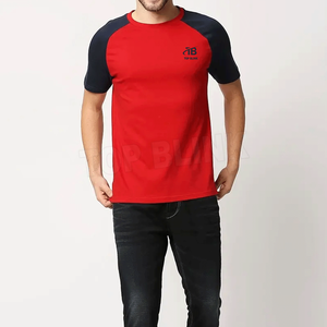 Pakistan Manufactured Knitted Cotton/Polyester Men's Casual T-Shirt with Custom Logo Breathable & Quick Dry - Product Image 5